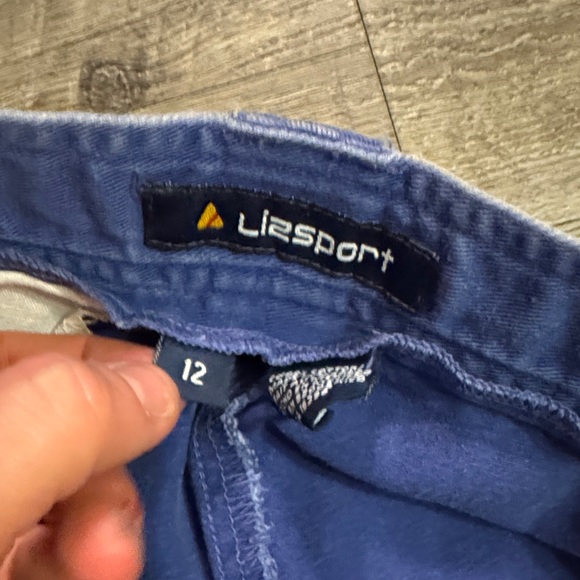 Women's Classic Blue Bermuda Shorts / DG62 - Picture 3 of 5